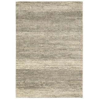 Grigny Grey/Beige Abstract Area Rug - Bed Bath & Beyond - 34848709