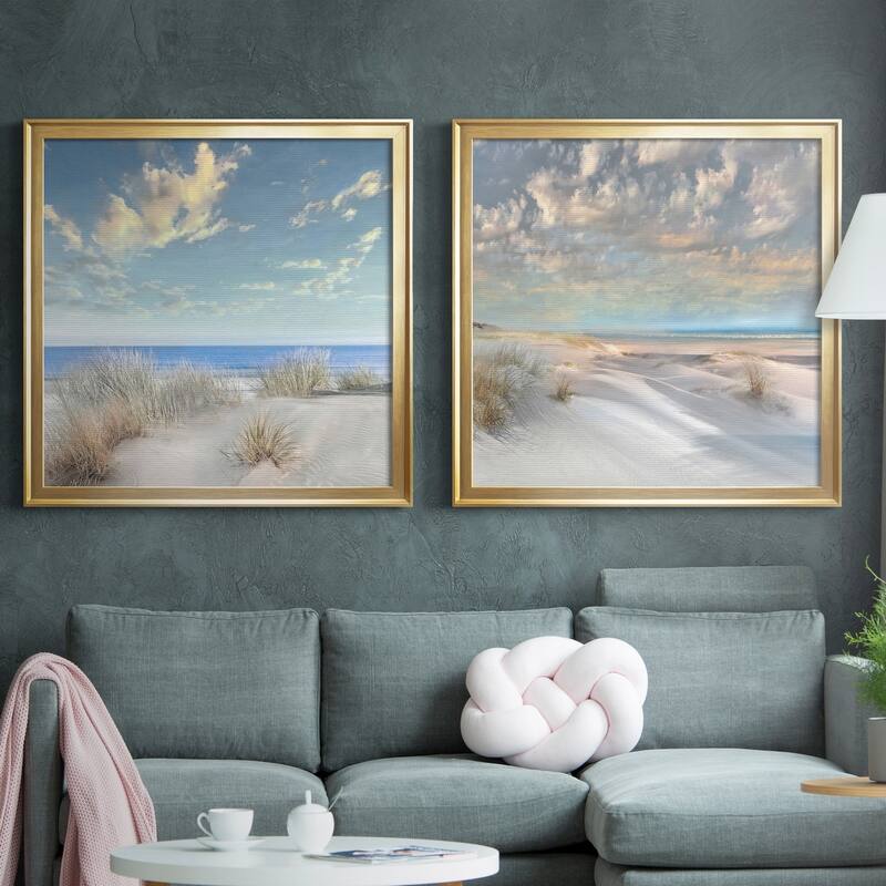 Smooth Sands I Premium Framed Canvas - Ready to Hang