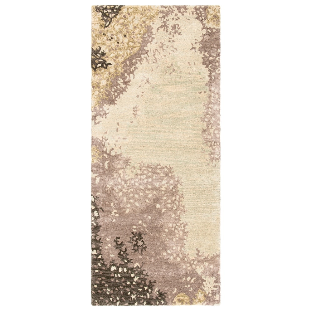 SAFAVIEH Handmade Soho Kayleigh Abstract N.Z. Wool Rug