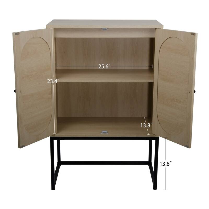 Bohemian accent lockers, adjustable shelves, living room, kitchen, bedroom sideboards