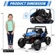 preview thumbnail 26 of 26, 12V Kids Ride On Utv Truck Car w/Parent Remote Control