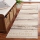 preview thumbnail 3 of 11, Martha Stewart by SAFAVIEH Radostina Rustic Stripe Wool Rug