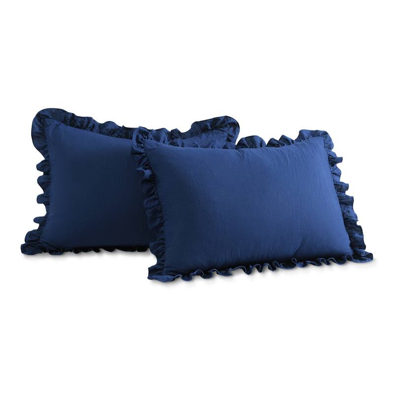 The Gray Barn Molly Mae Ruffle Skirt Bedspread Set