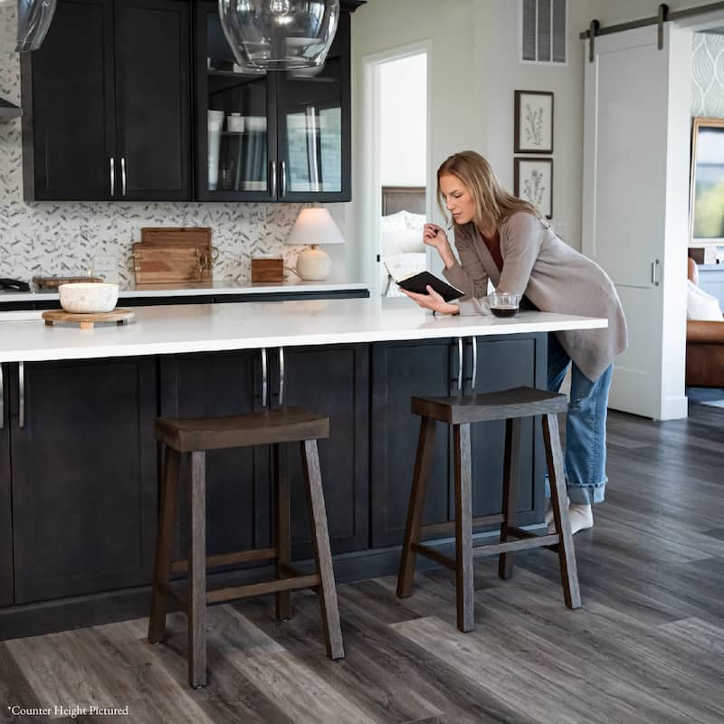 Maven Lane 31" Vincent Bar Height Kitchen Stool