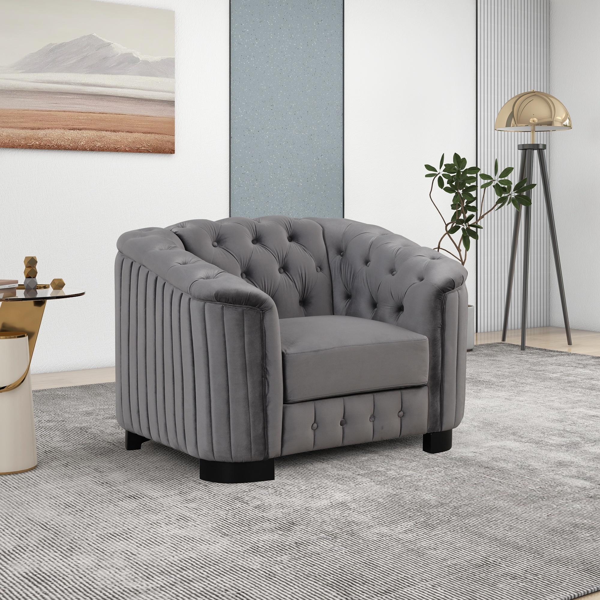 Sofa shop chair velvet