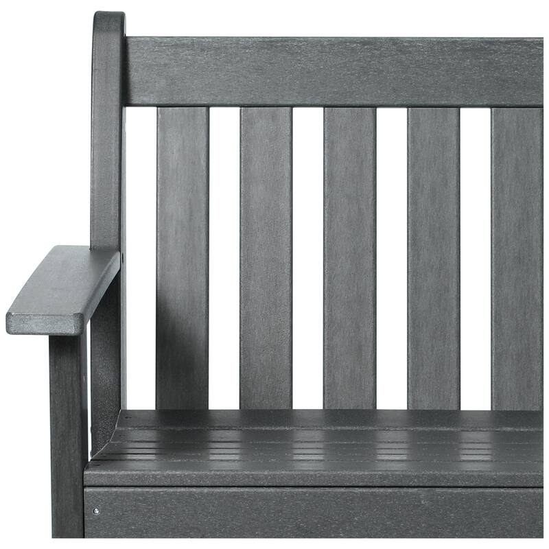 Polytrends Laguna 51" Outdoor Patio 2-Person Garden Bench