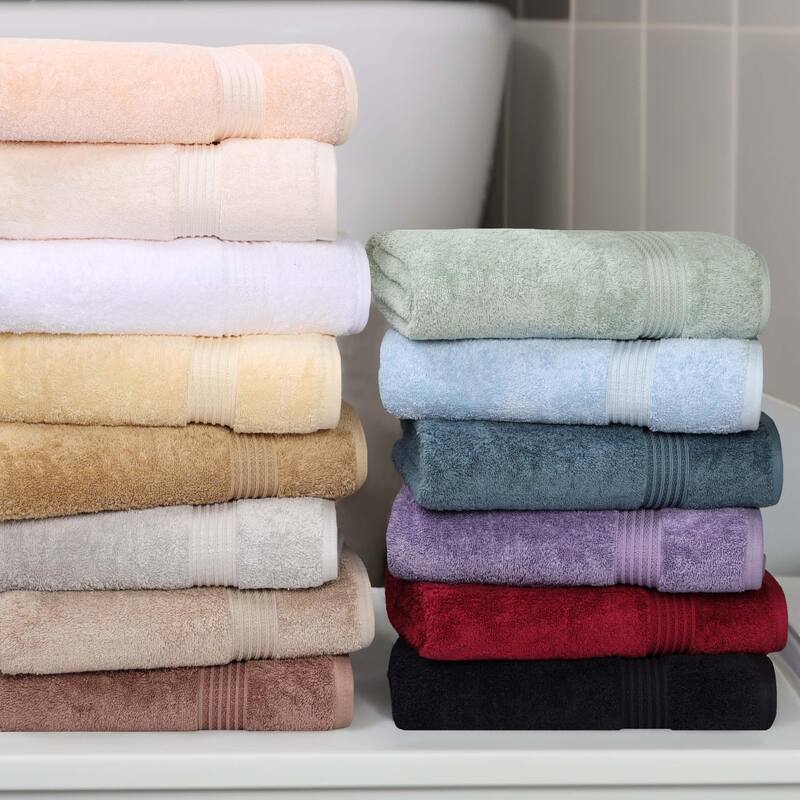 Egyptian Cotton 6-Piece Towel Set, Bathroom Essentials,Apartment ...
