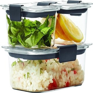 Leak-Proof Food Storage ContainersSet of 3 - Bed Bath & Beyond - 39079923