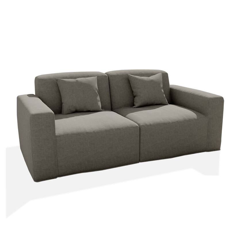 No Assembly Couch Outdoor Patio Modular Sofa