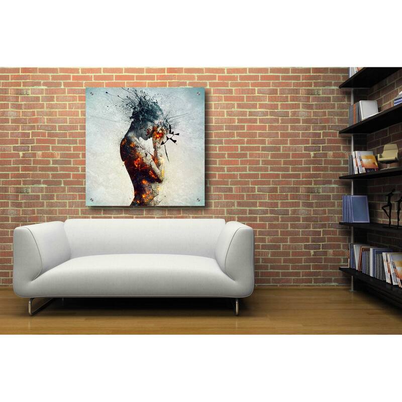 Epic Art 'Deliberation' by Mario Sanchez Nevado, Acrylic Glass Wall Art