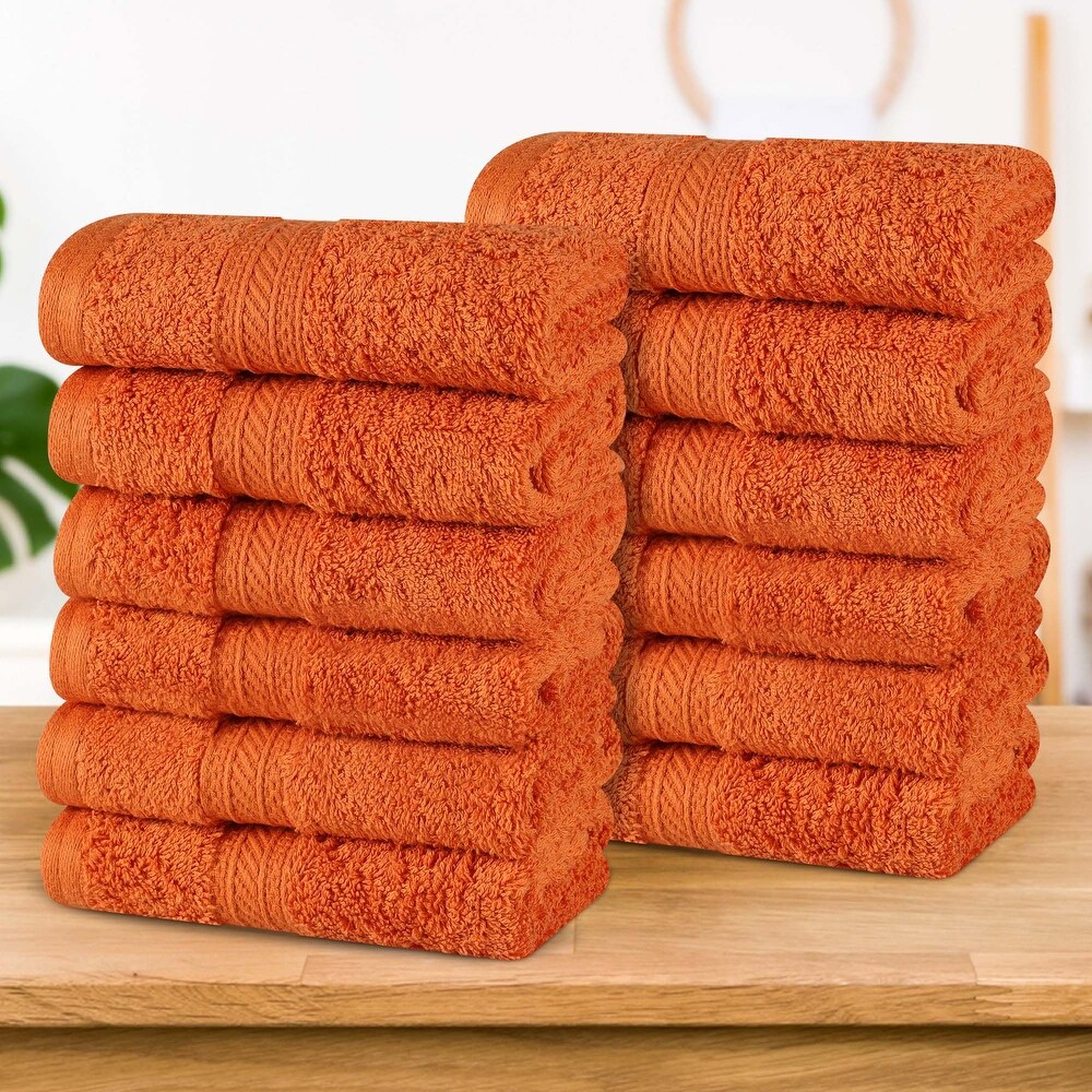 Orange washcloths hotsell