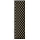 preview thumbnail 22 of 34, Mohawk Home Prism Lattice Area Rug 2' x 7' - Black - Runner
