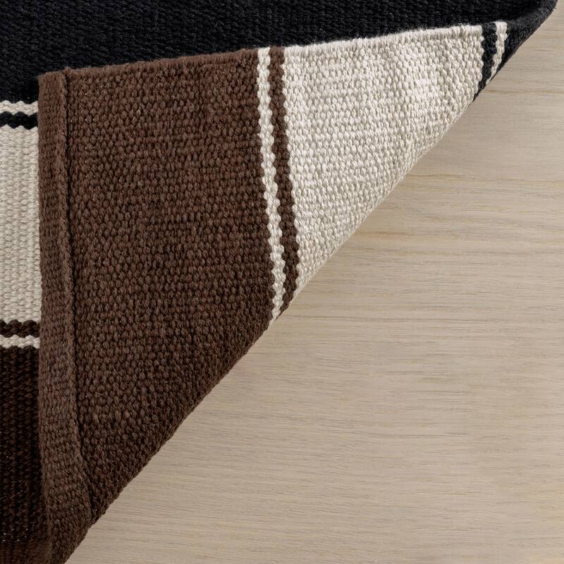Quest Striped Cotton Area Rug