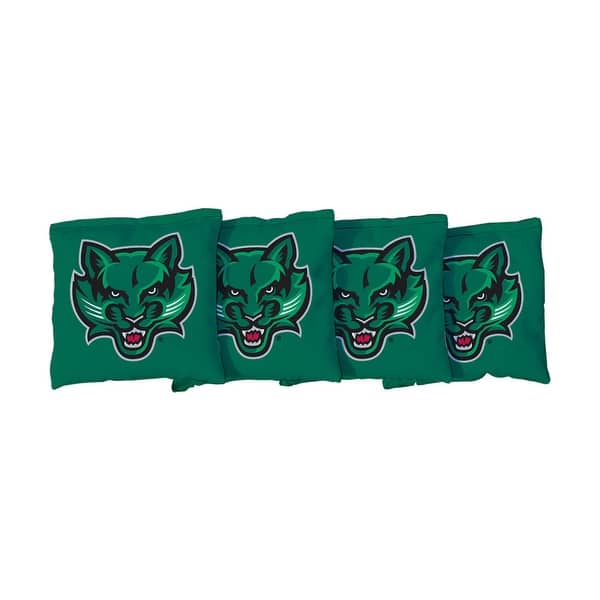 slide 2 of 3, Binghamton Bearcats Green Cornhole Bags All-Weather Resin Filled