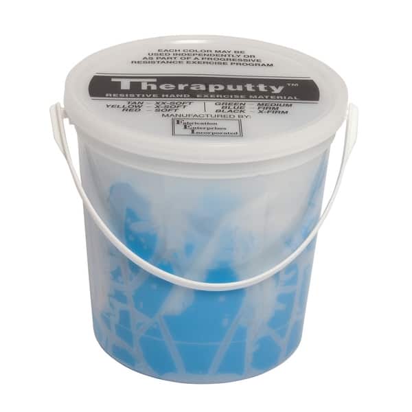 CanDo Theraputty Exercise Material - 5 lb - Blue - Firm CanDo Theraputty Exercise Material - 5 lb - Blue - Firm