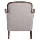 preview thumbnail 5 of 6, Uttermost Brittoney 32 Inch Tall Wood Framed Arm Chair with Fabric