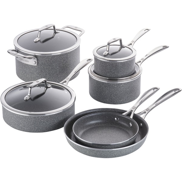Non-Stick 10 Piece Cookware Pots and Pans Set