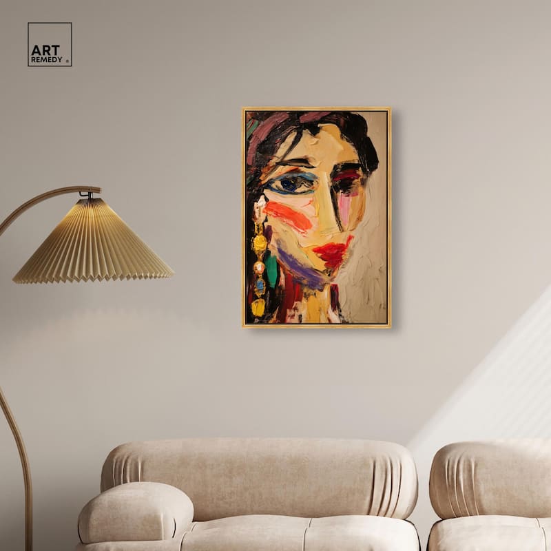 Colorful Expression I Canvas by Art Remedy