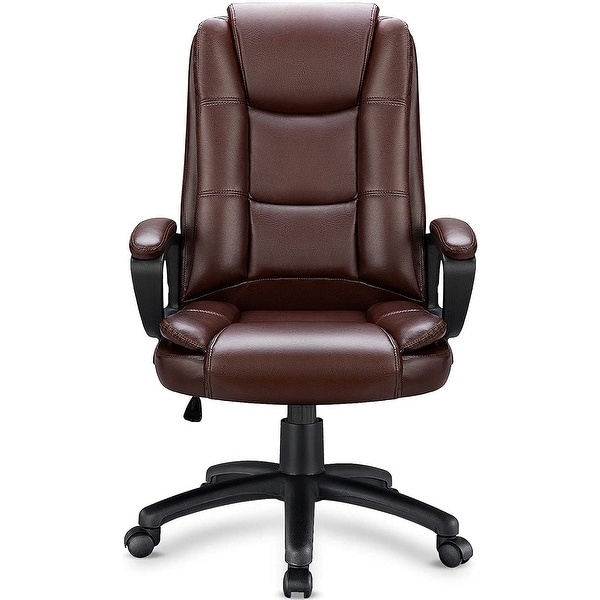 Copper grove lecheria dark grey adjustable massaging shop office chair