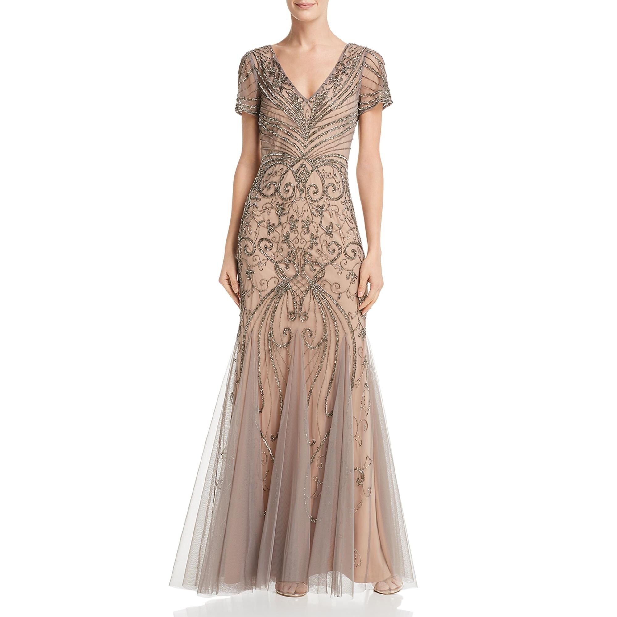 adrianna papell formal dresses sale