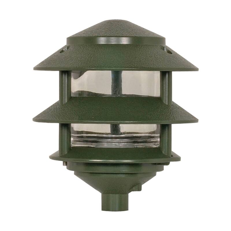 1 Light 2-Louver Pagoda Small Hood