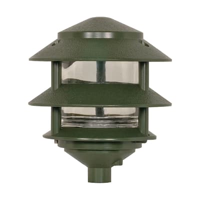 1 Light 2-Louver Pagoda Small Hood
