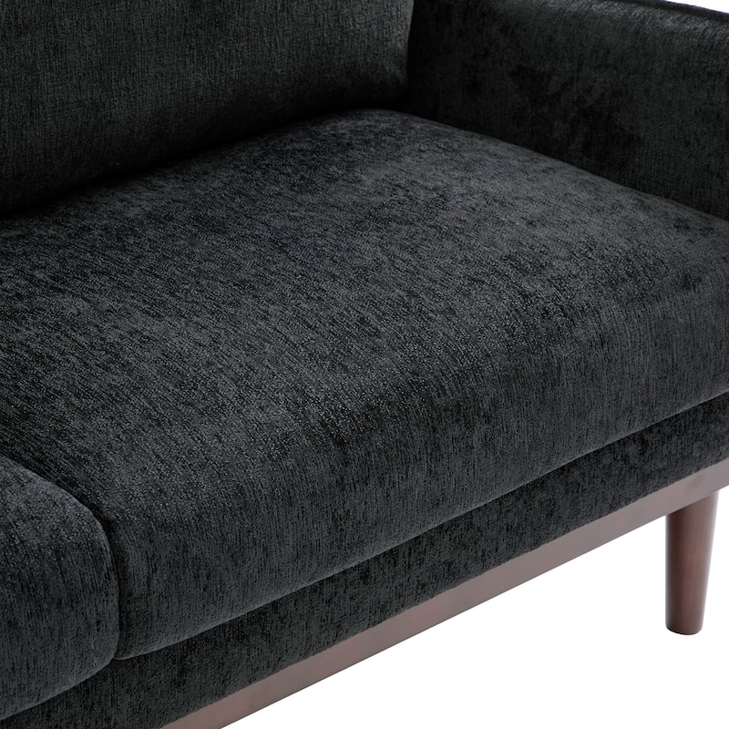 Modern Style Loveseat Sofa 75.75" Sofa Couch 2-seater Sofa with Spacious Seating Area for Living Room