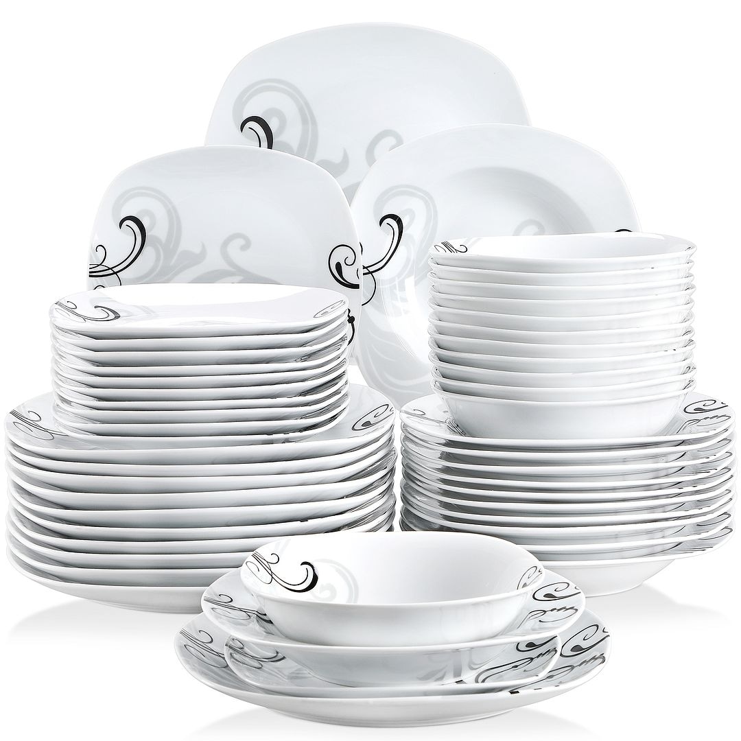 48 piece dinnerware sets top