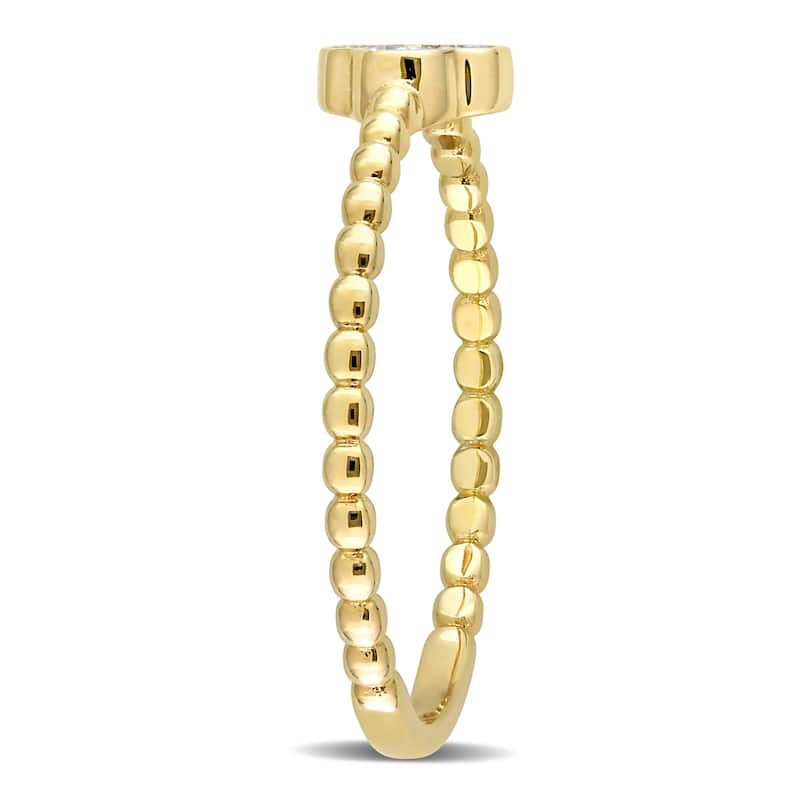 Miadora Diamond Accent Cluster Ring in 14k Yellow Gold