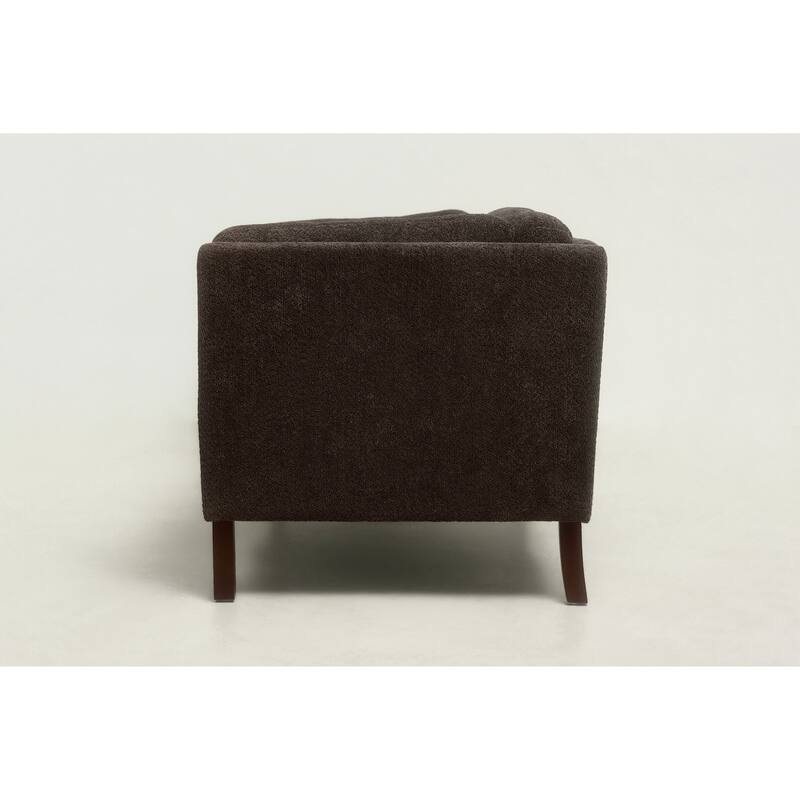 Christopher Knight Home - Chenille Upholstered Loveseat Sofa with Removable Cushion 58.3" Accent Sofa