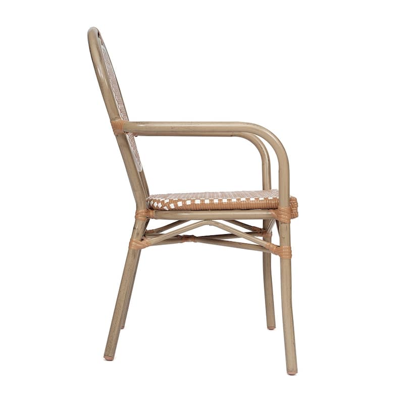All-Weather Commercial Paris Chair with Metal Frame