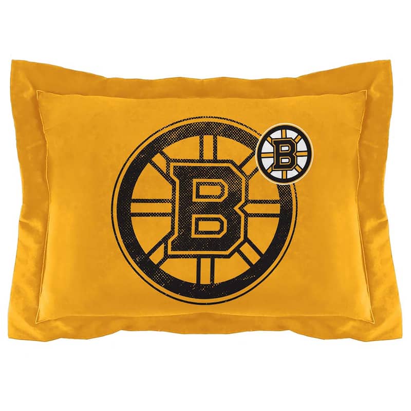 NHL Boston Bruins Officially Licenced Comforter & Sham set