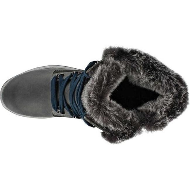 Shop Santana Canada Women S Maleo Winter Boot Grey Navy Leather