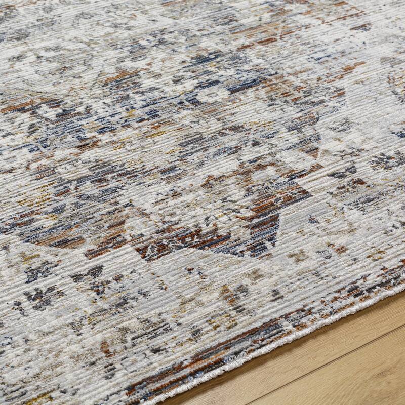 Livabliss Edmonton Classic Border Area Rug