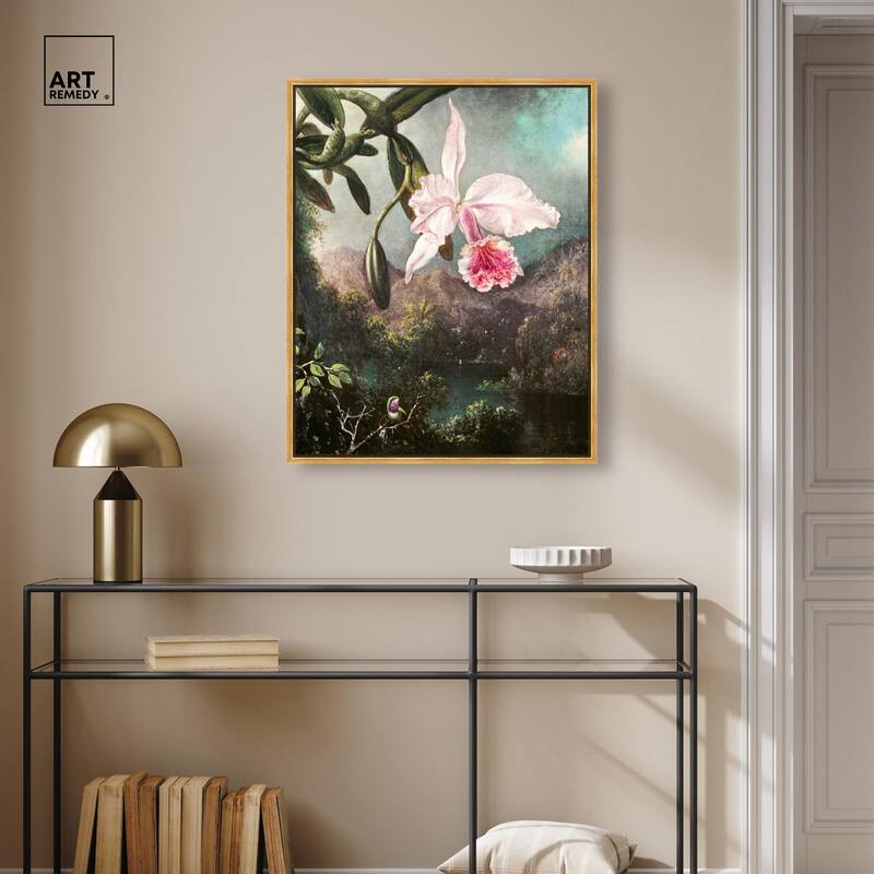 Orchid Blossoms 1873 Canvas by Art Remedy