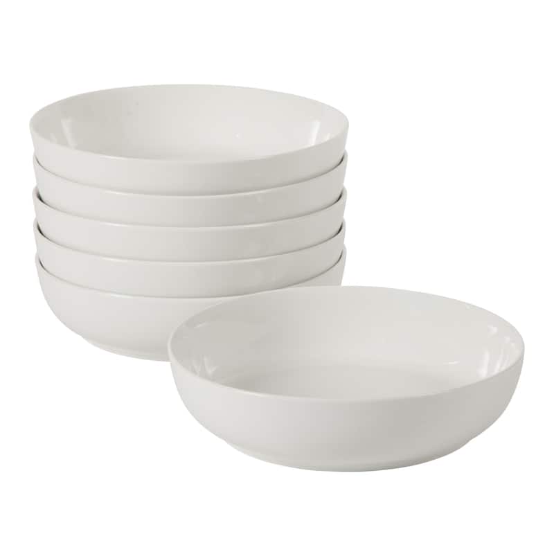 Gibson Home Zen Buffet 4-Piece or 6-Piece 8.5-inches DinnerBowl Set