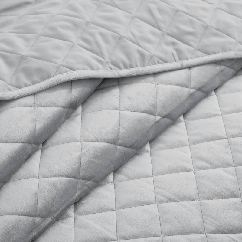3-Piece Reversible Ultra Lighweight Coverlet Premium Microfiber Bedspread Quilt Set