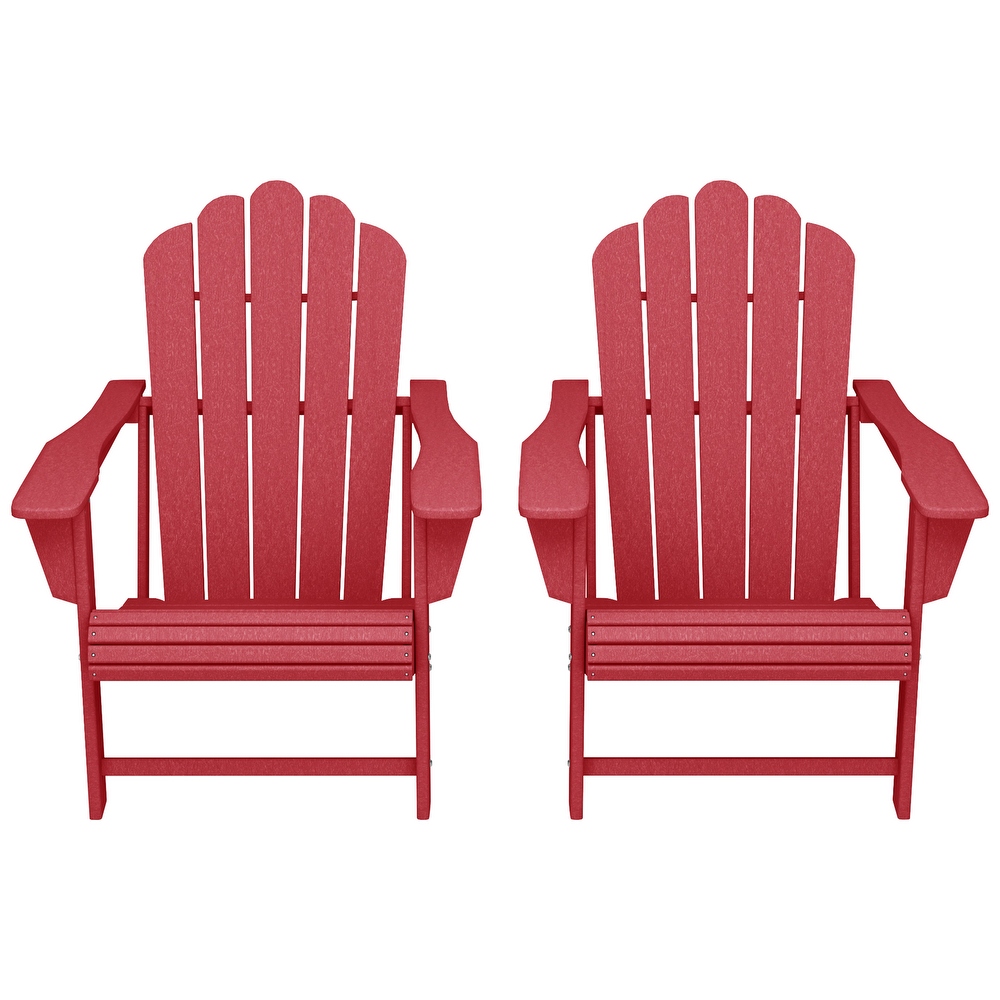 Aderson Outdoor Poly Adirondack Chair (Set of 2)