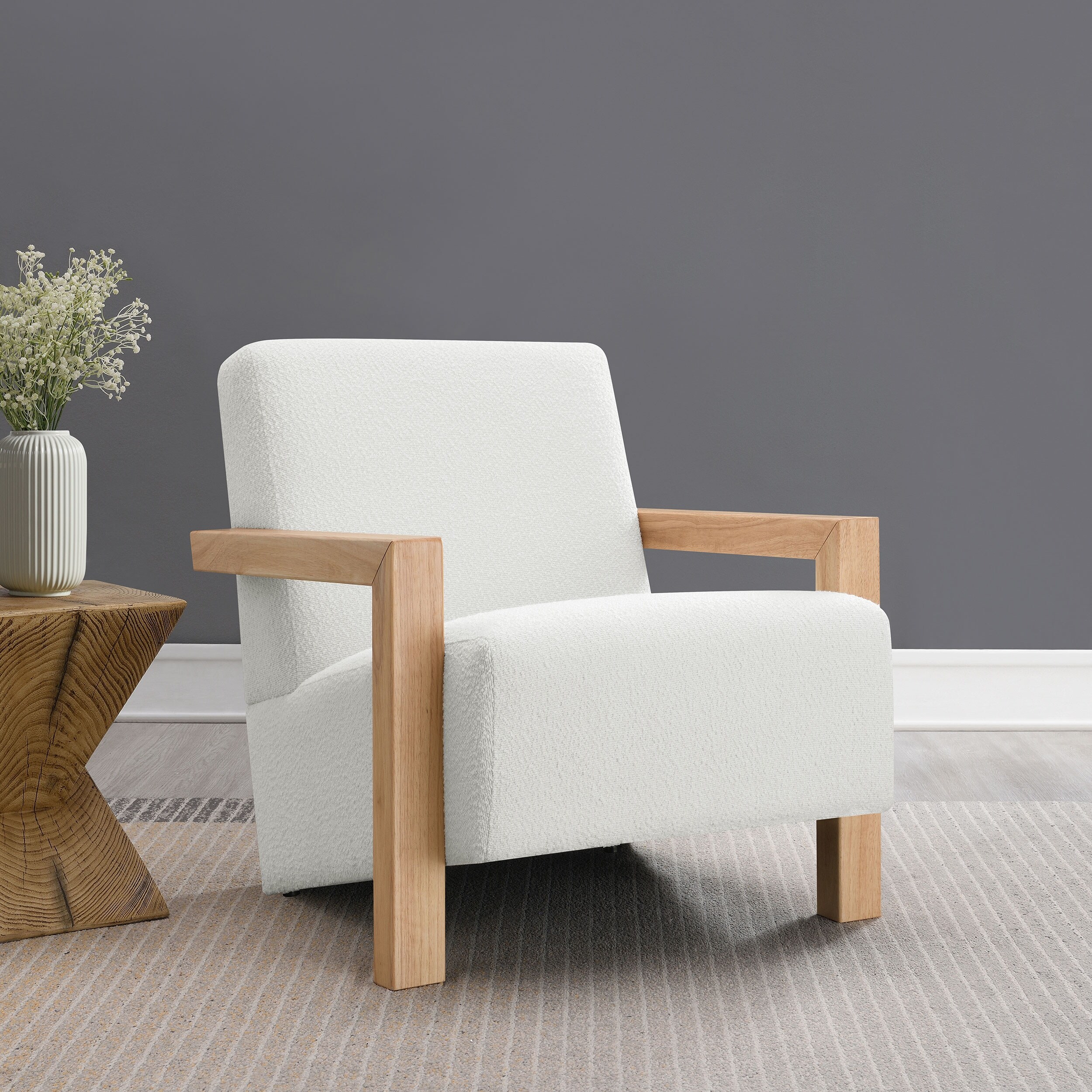 Fitzroy Upholstered Accent Arm Chair