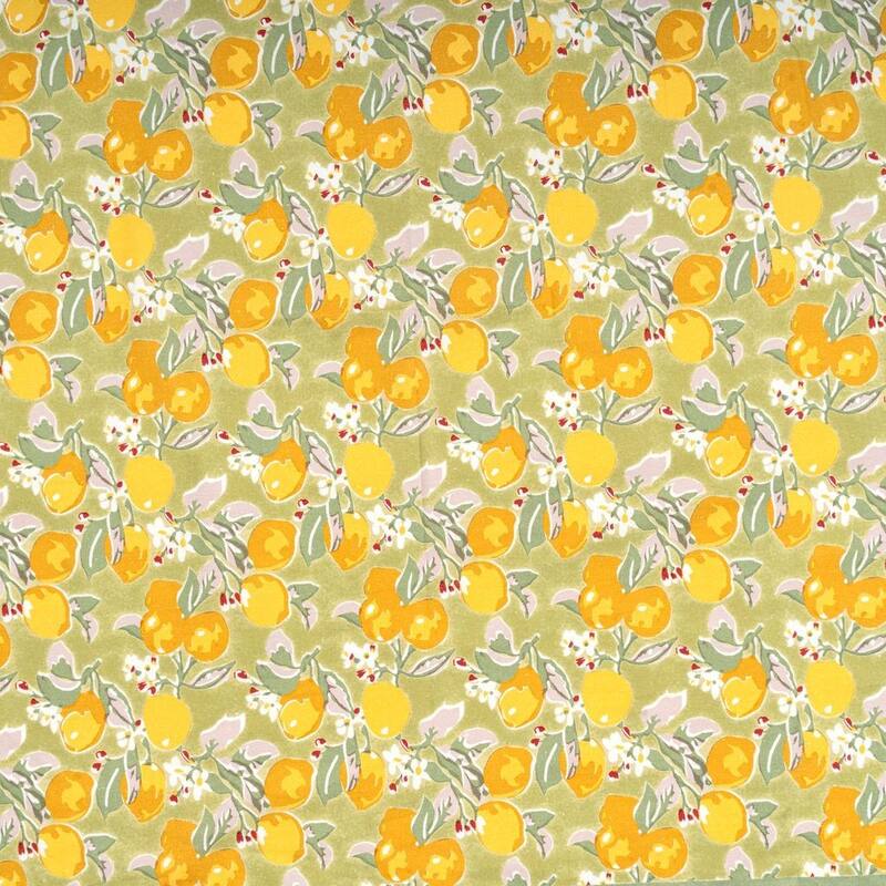 Couleur Nature Citron Tablecloth - Blue - 59" x 59"