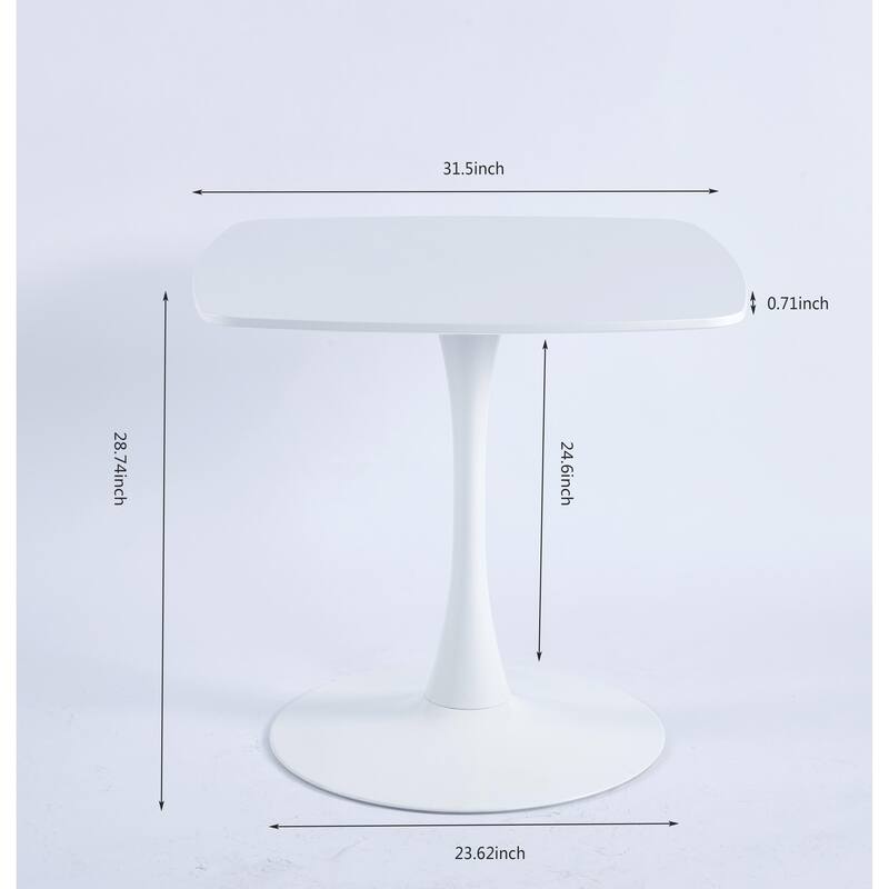 Mid-century Dining Table With Mdf Table Top