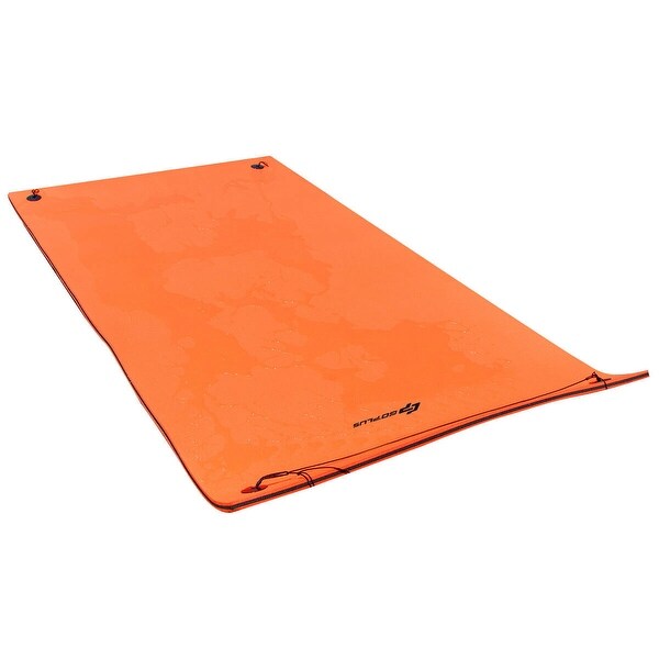 Goplus 3 Layer Water Mat Floating Pad Island Water Sports Recreation Relaxing Tear-resistant 12' x 6'