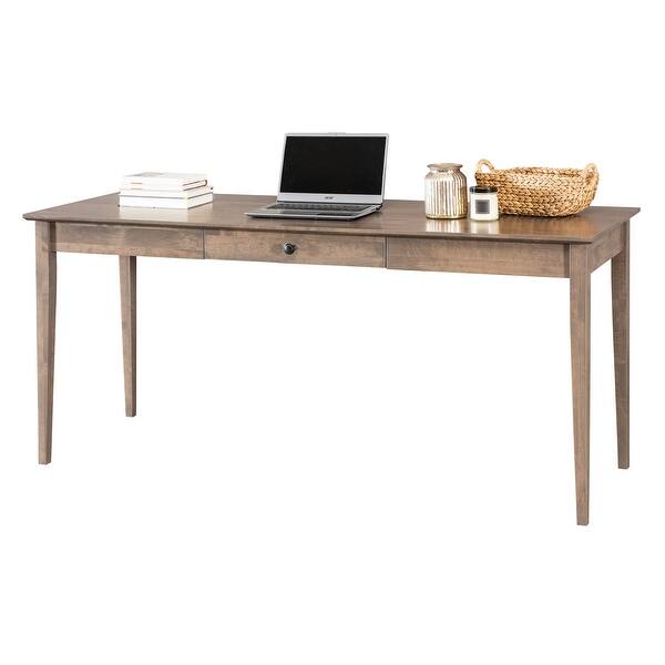 Coder Crossing Solid Wood Large Writer's Desk - Bed Bath & Beyond ...