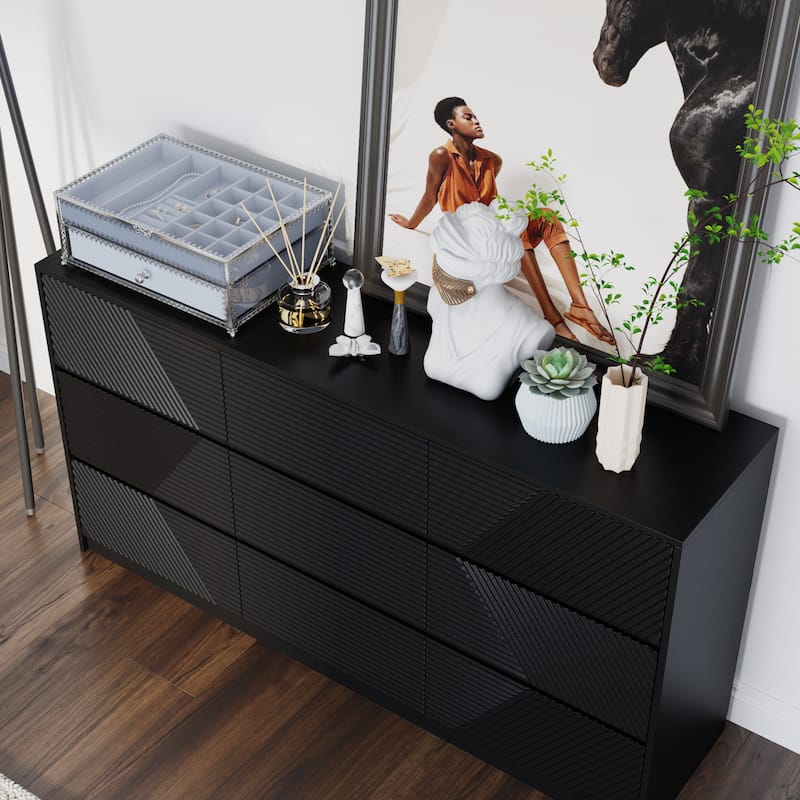 Black Storage Office 9-Drawer,File cabinets,Home & office,for Professional Organization