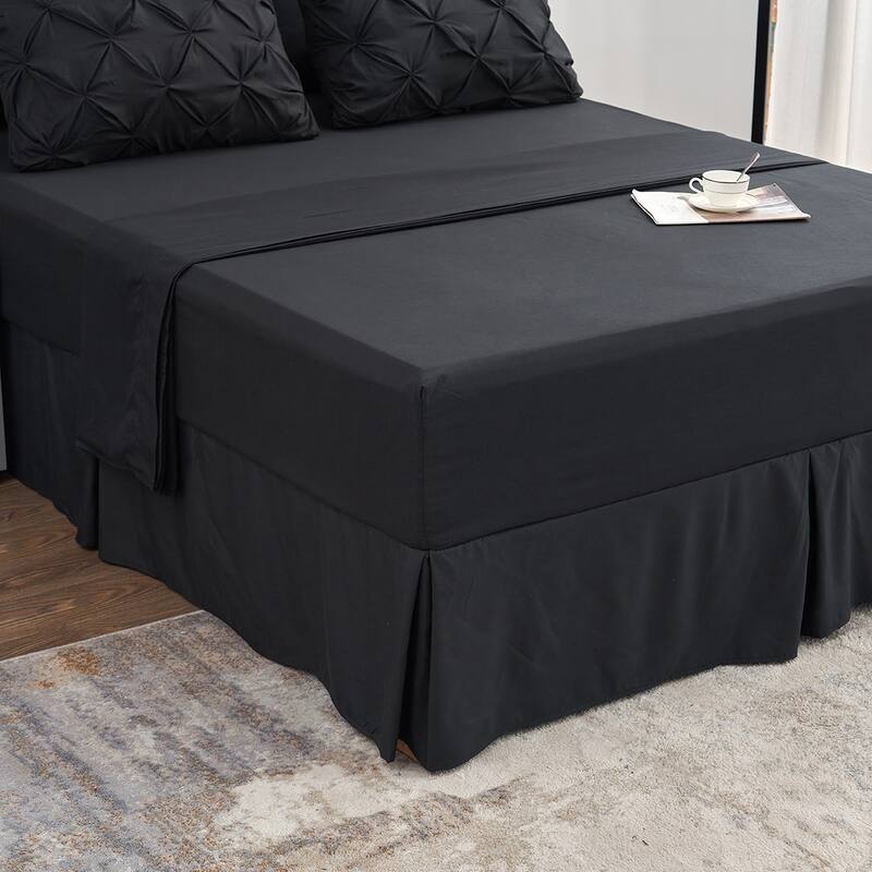 8 Pieces Pintuck Comforter Set