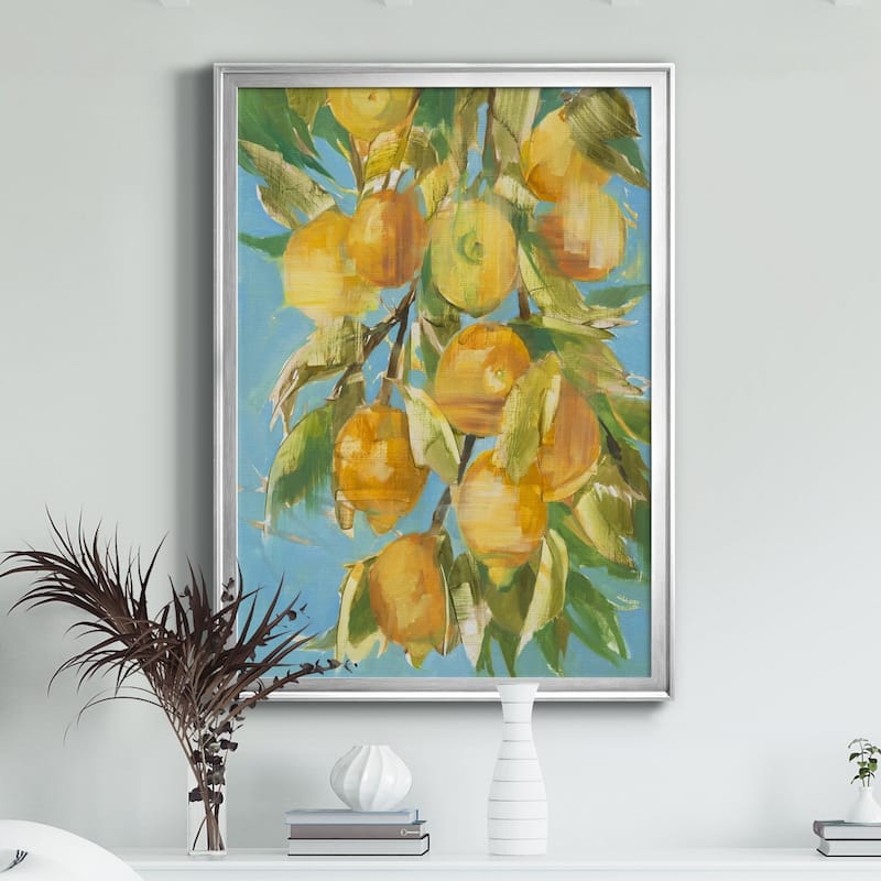 LOVELY LEMON Premium Framed Canvas - Ready to Hang
