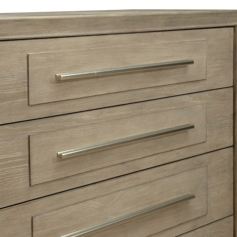 Liberty Furniture Brentwood Panel Bed Set with Dresser & Mirror, Chest - King or Queen
