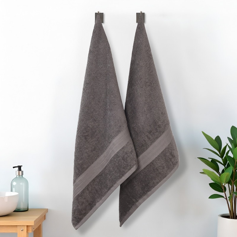 Eco-Friendly Sustainable Cotton Bath Sheet by Superior (Set of 2)