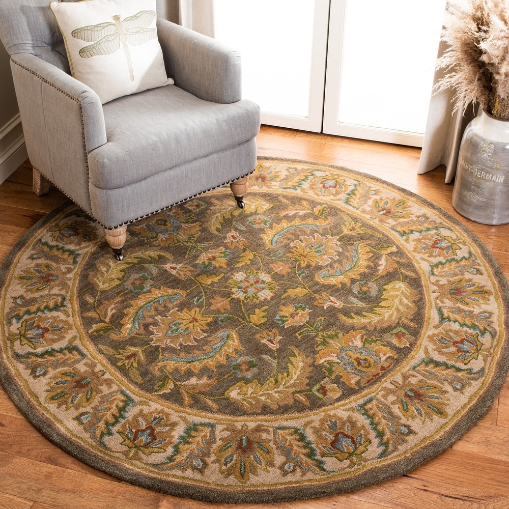 SAFAVIEH Handmade Heritage Triumph Traditional Oriental Wool Rug