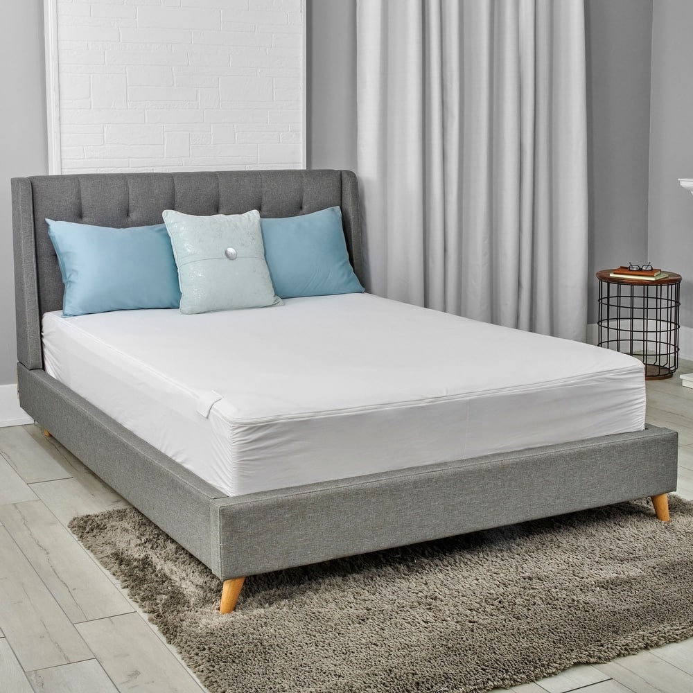 Zip Off Cotton Jersey Mattress Protector Encasement